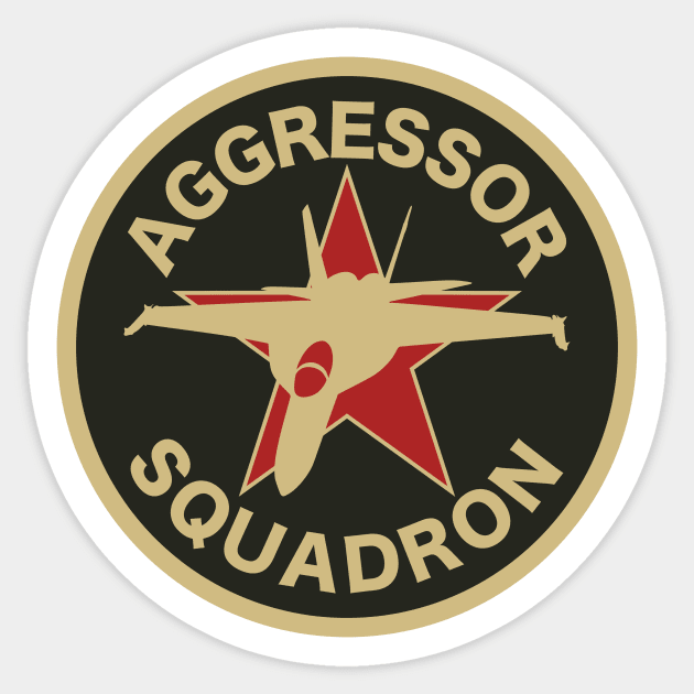 Aggressor Squadron Sticker by Firemission45